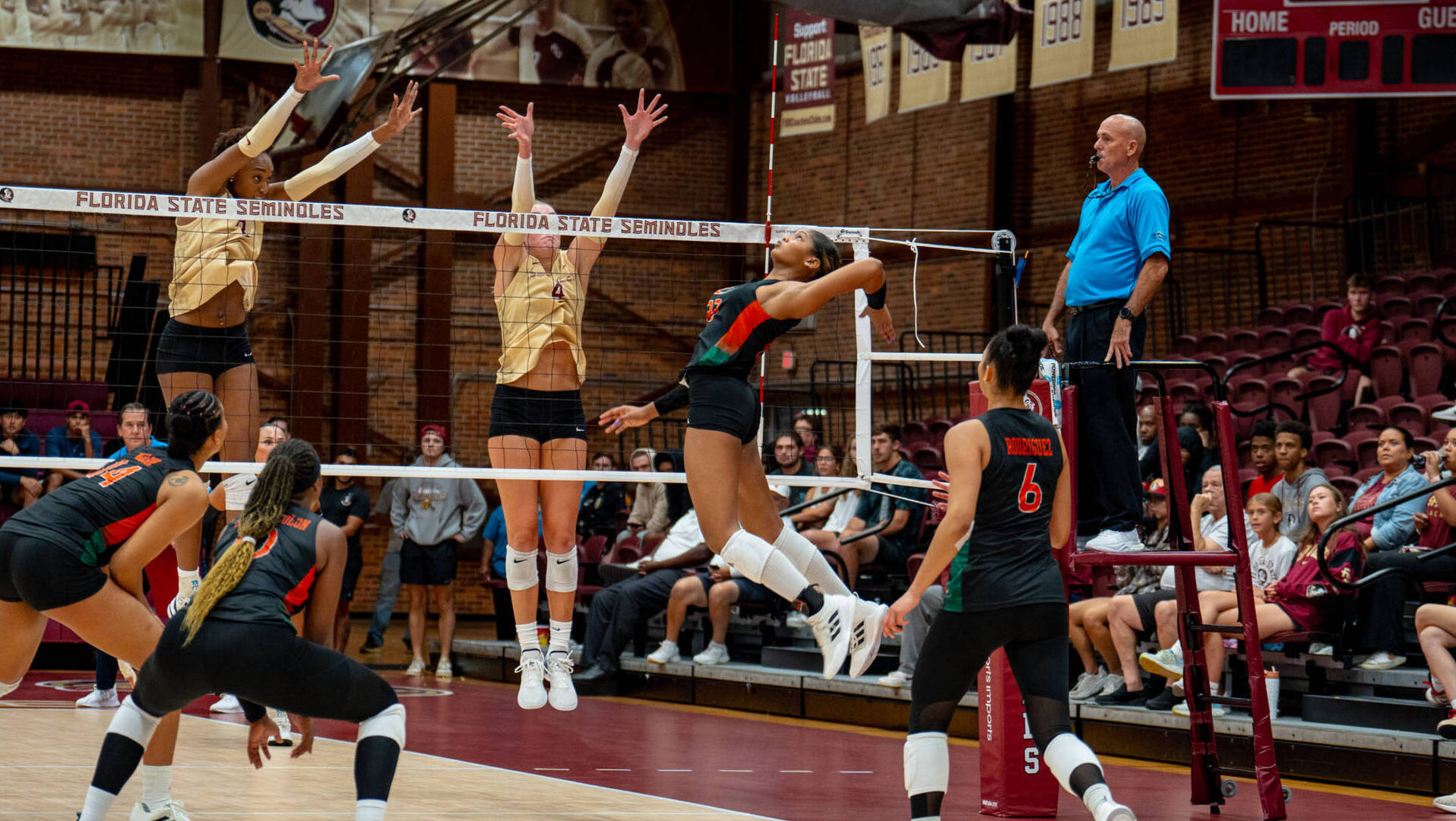 Miami Falls to FSU in Five-Set Battle Miami Falls to FSU in Five-Set Battle